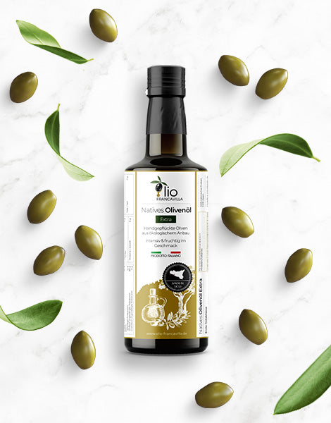 100 ml Olio Francavilla natives Olivenöl extra aus Sizilien