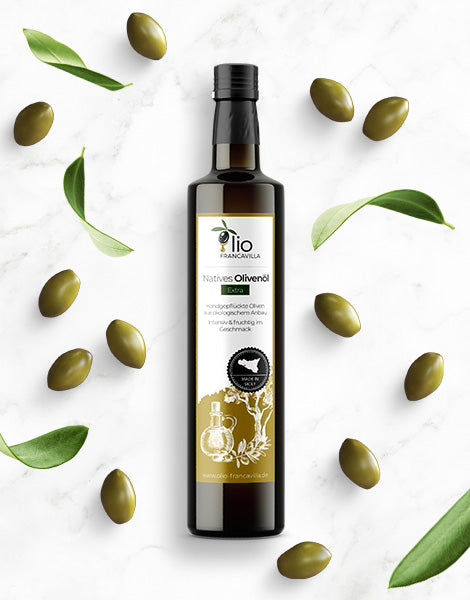 500 ml Olio Francavilla natives Olivenöl extra aus Sizilien