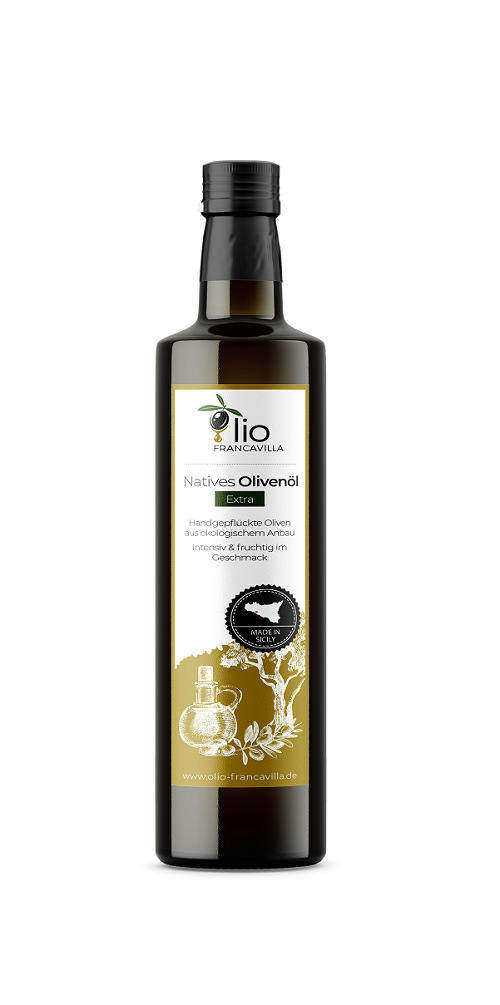 500 ml Olio Francavilla natives Olivenöl extra aus Sizilien