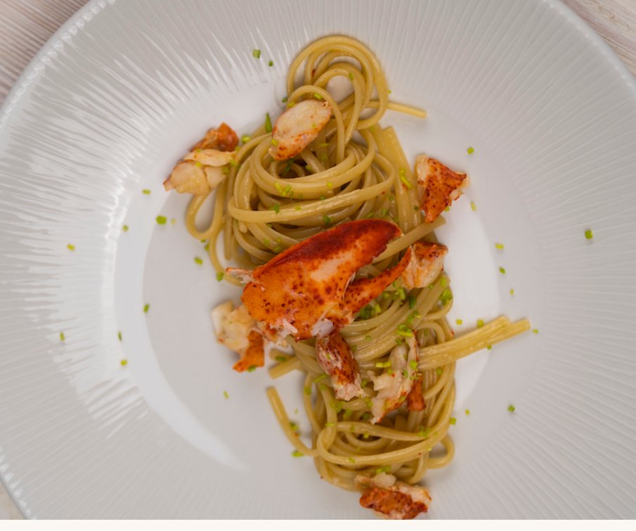 Linguine Monograno Felicetti "IL CAPPELLI" mit Hummer - Romano i Julietta