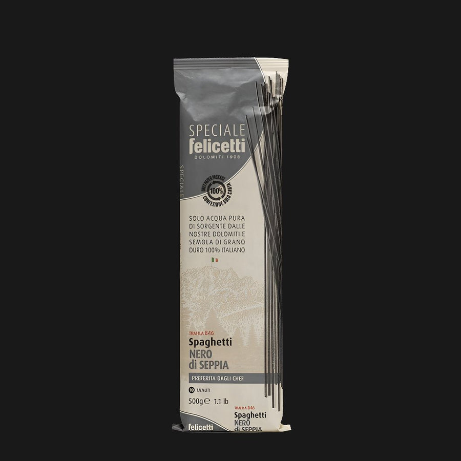 Felicetti Spaghetti nero di seppia 500g - Romano i Julietta