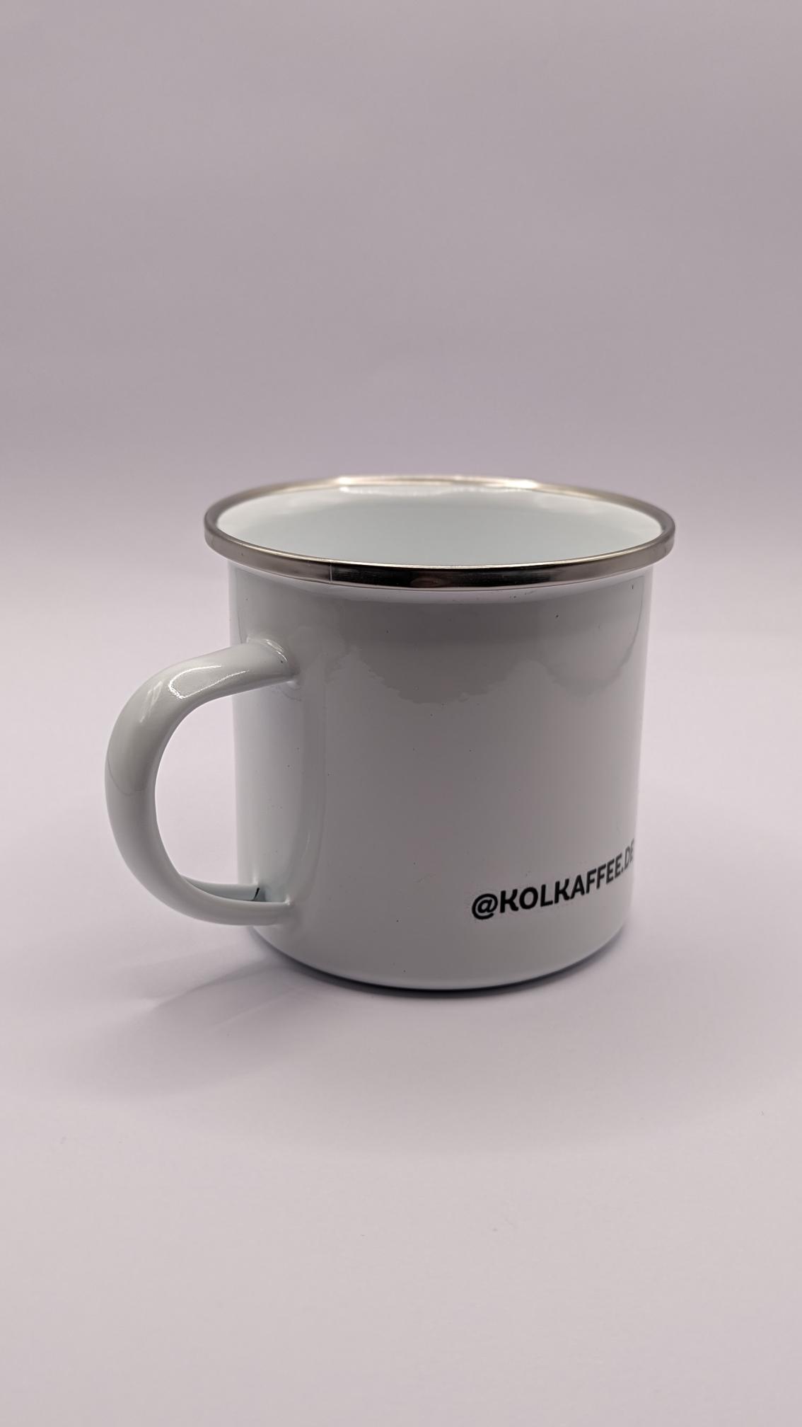 Kaffeebecher "Sierrazul" emailliert - Romano i Julietta