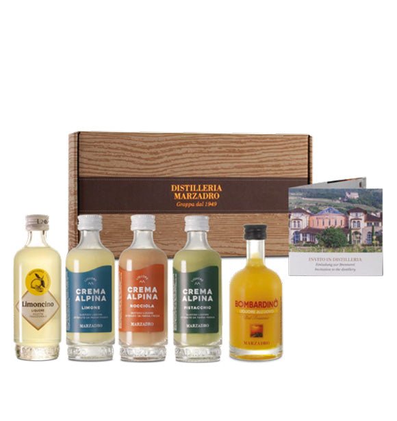 Marcadro Alpen - Mignon - Probierset (5x5cl) - Romano i Julietta