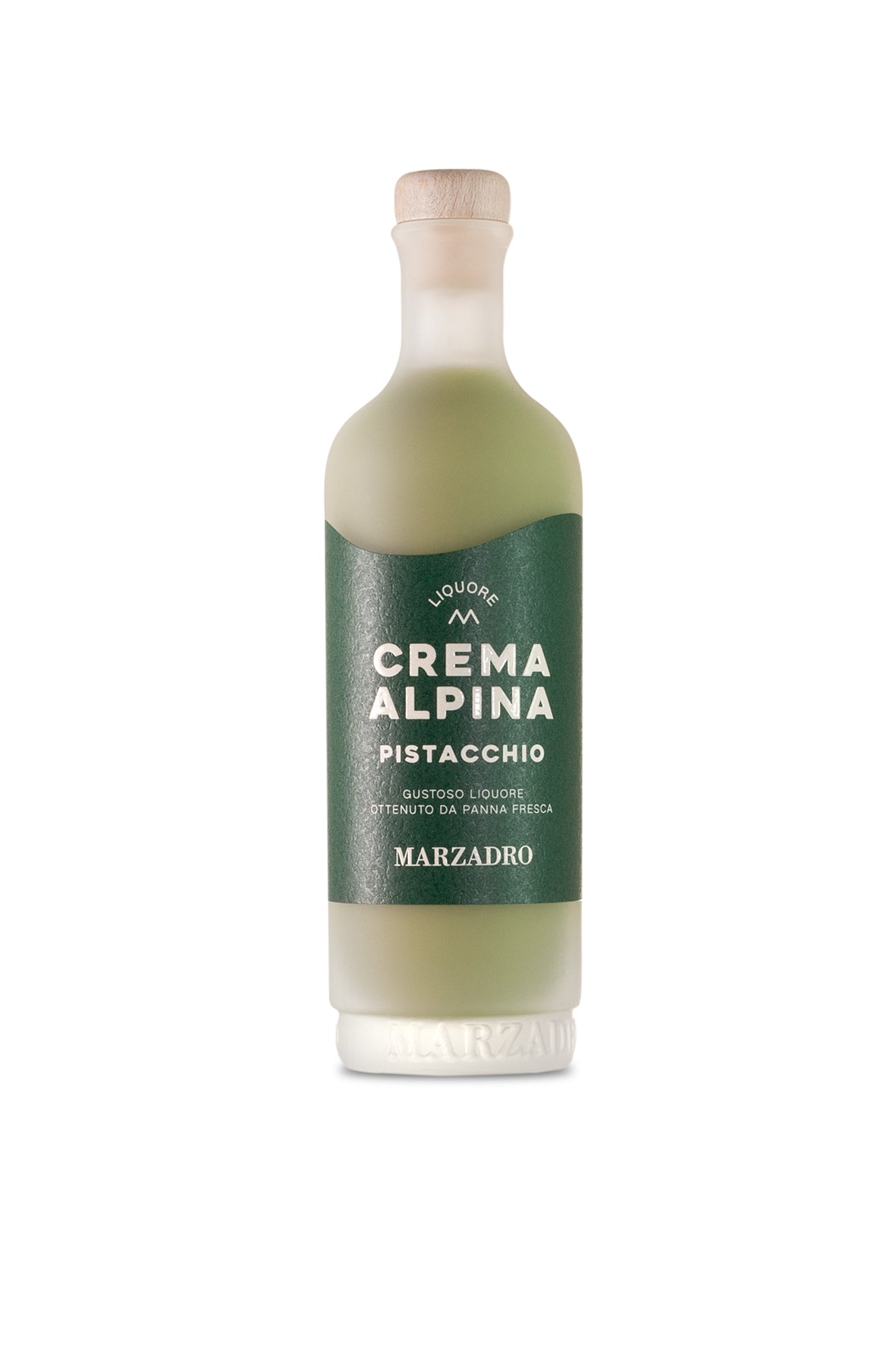 Marzadro Crema Alpina al Pistacchio 0,2L Pistazien Likör - Romano i Julietta