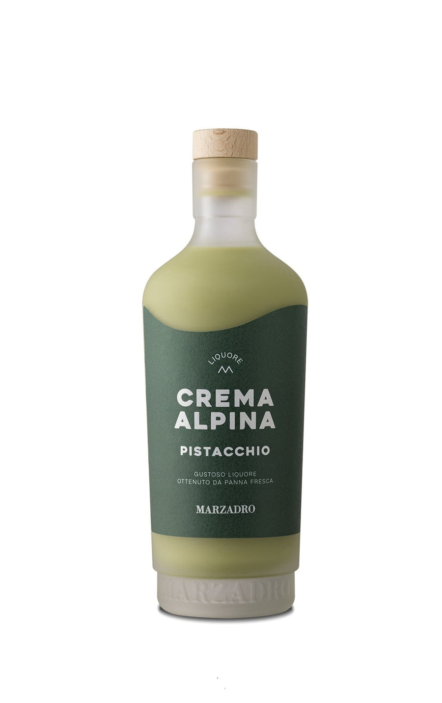 Marzadro Crema Alpina Pistacchio 0,7L Pistazienlikör - Romano i Julietta