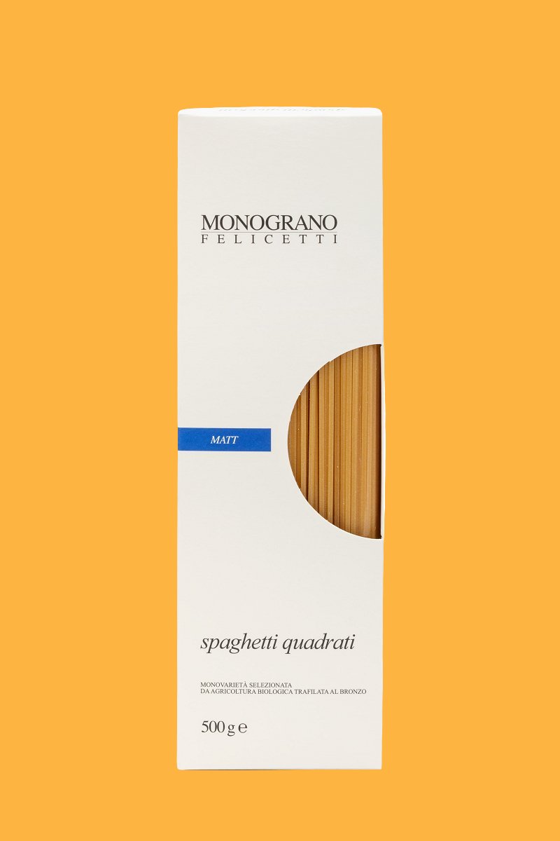 Monograno Felicetti Matt Spaghetti quadratti 500g - Romano i Julietta