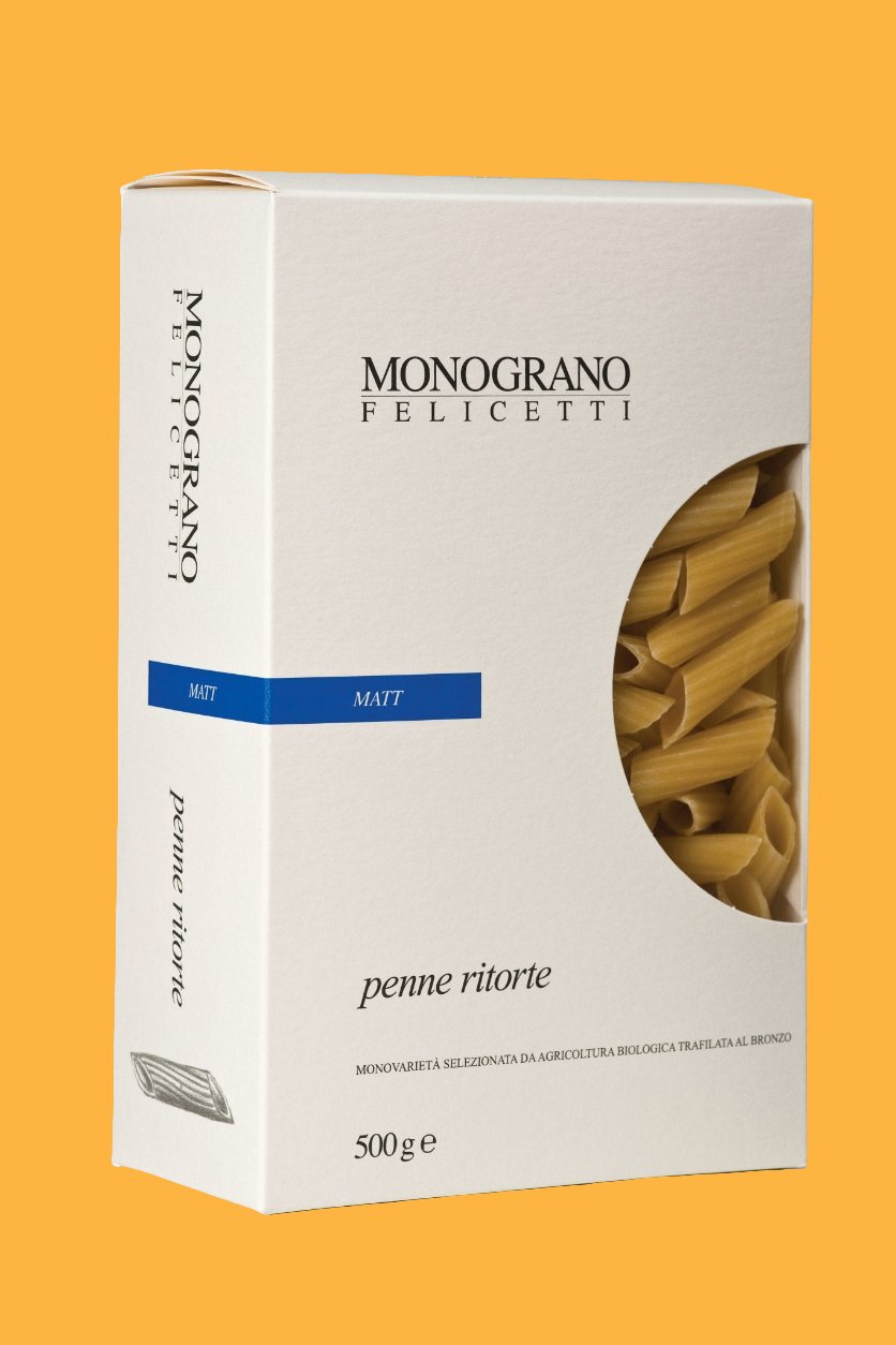 Monograno Matt Penne Ritorte 500g - Romano i Julietta