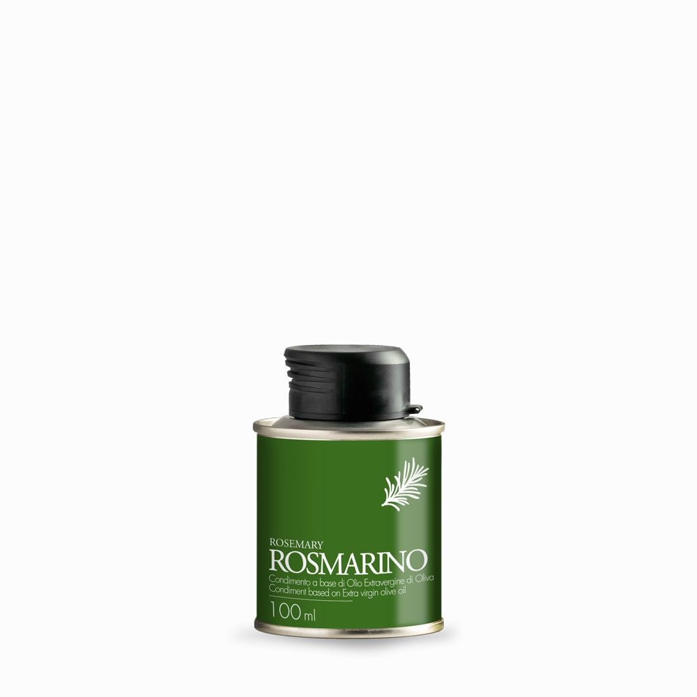 Natives Olivenöl extra mit ROSMARIN 100 ml BIO - Romano i Julietta