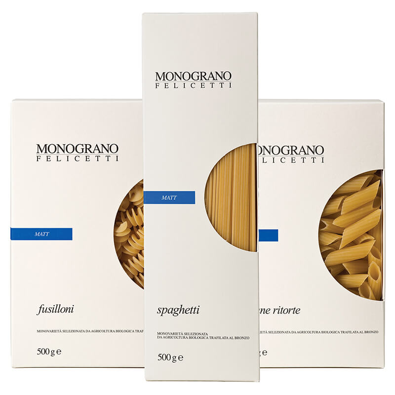 Pasta 5+5 - Monograno Felicetti Matt - Romano i Julietta