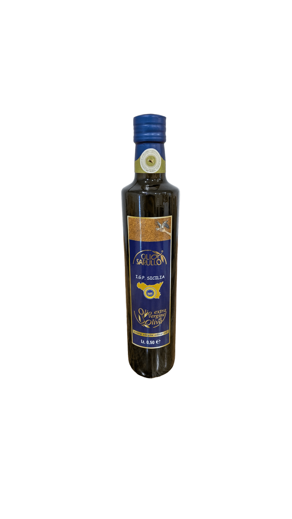 Sarullo Natives Olivenöl Extra IGP „Sicilia“ 500ml - Romano i Julietta