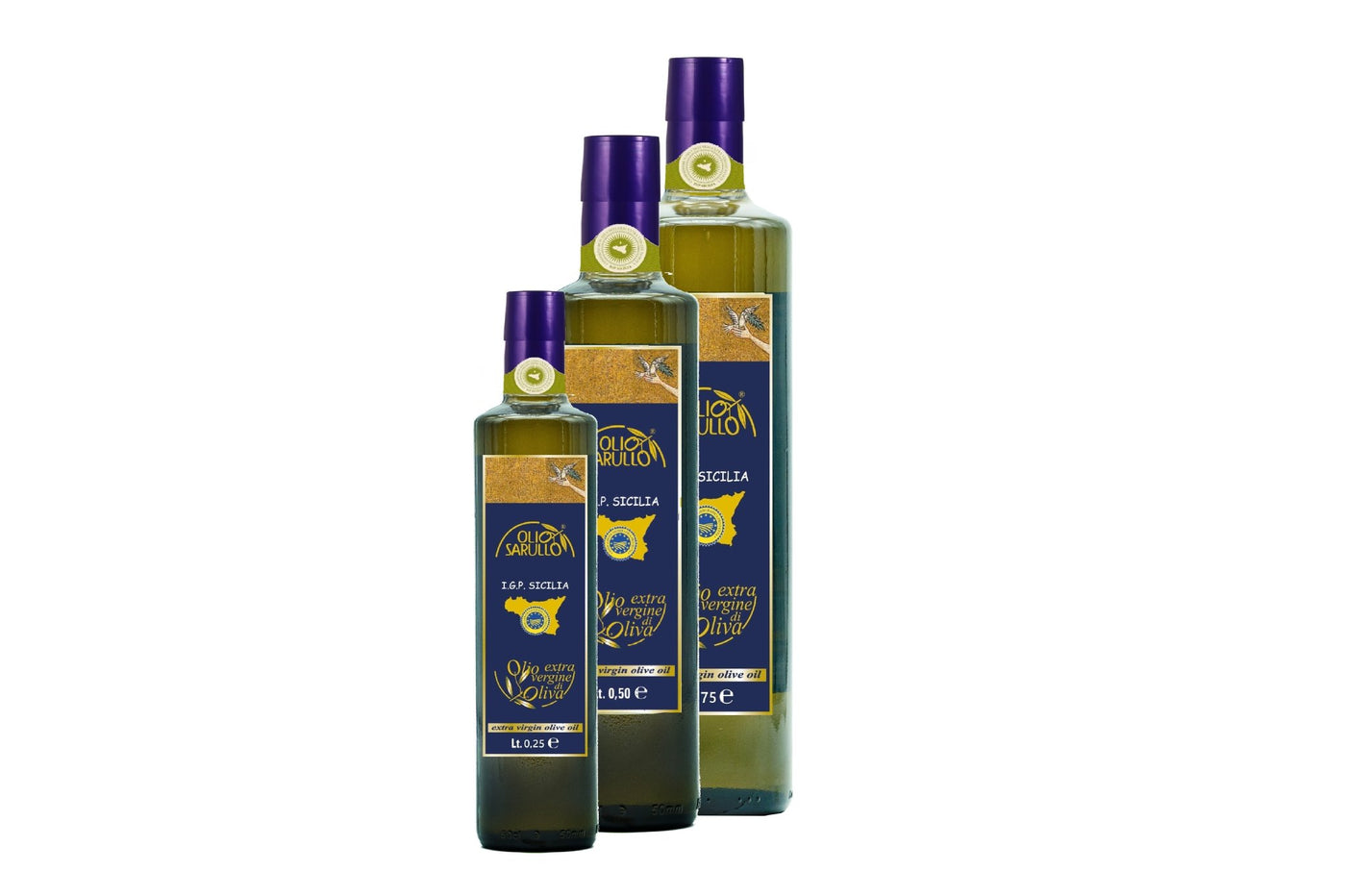 Sarullo Natives Olivenöl Extra PGI „Sicilia“ 500ml - Romano i Julietta