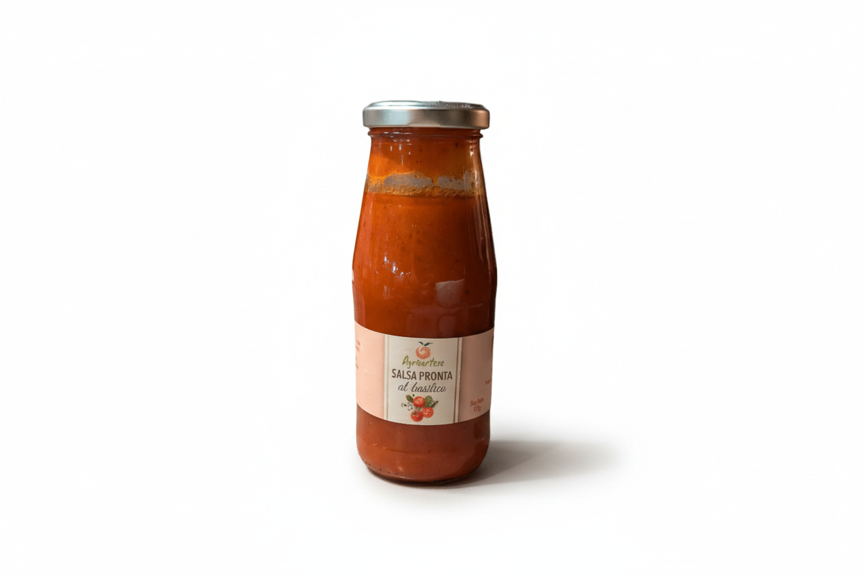 Sizilianische Tomatenbasilikum Sauce 410 g - Romano i Julietta