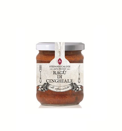 Tomaten - Wildschweinsauce 180g von Stefania Calugi - Romano i Julietta