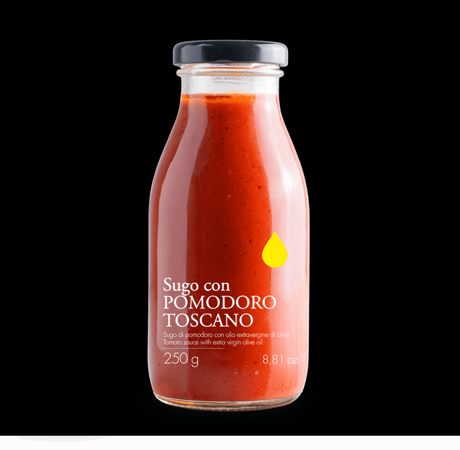 TOSKANISCHE TOMATENSAUCE mit nativem Olivenöl extra | 250 gr - Romano i Julietta